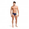 Arena Costume Piscina Slip Printed Splice Navy Lime Uomo