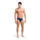 Arena Costume Piscina Slip Printed Splice Navy Lime Uomo