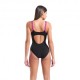 Arena Costume Piscina Supportato Ada Nero Bianco Donna