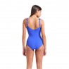 Arena Costume Piscina Supportato Ada Wing Back Blu Multi Donna