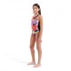 Arena Costume Piscina Roses Nero Multi Bambina