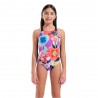 Arena Costume Piscina Roses Nero Multi Bambina
