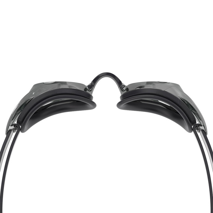 Speedo Occhialini Nuoto Sr Vanquisher 3.0 Mirror Smoke Nero Uomo