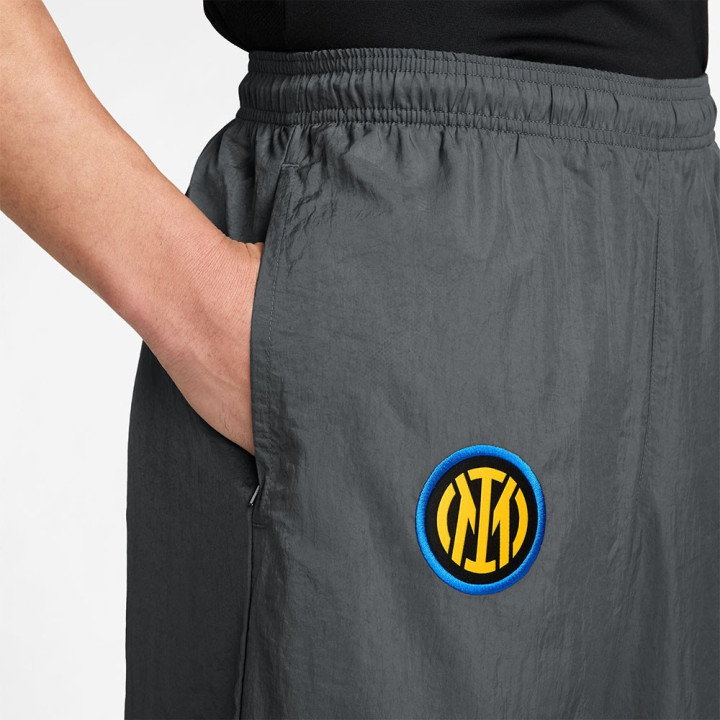 Nike Pantaloni Allenamento Calcio Inter Third 26 27 Grigio Giallo Uomo