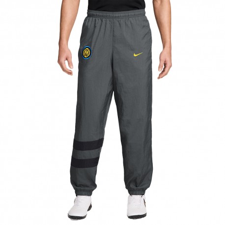 Nike Pantaloni Allenamento Calcio Inter Third 26 27 Grigio Giallo Uomo