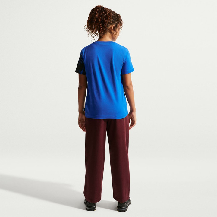 Nike Maglia Maniche Corte Inter Premier Blu Giallo Bambino