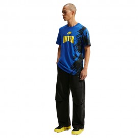 Maniche Corte Inter Premier blu giallo