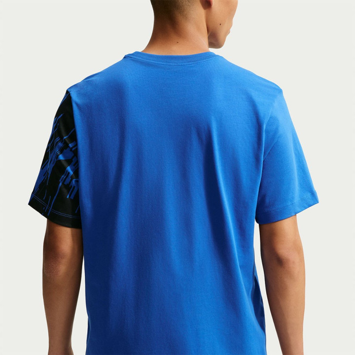 Nike Maglia Maniche Corte Inter Premier Blu Giallo Uomo