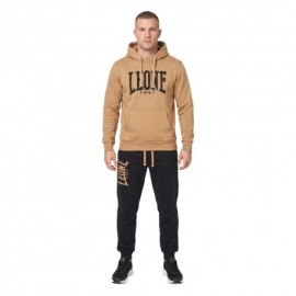 Leone Tuta Sportiva Big Logo Iconic Vintage Beige Uomo