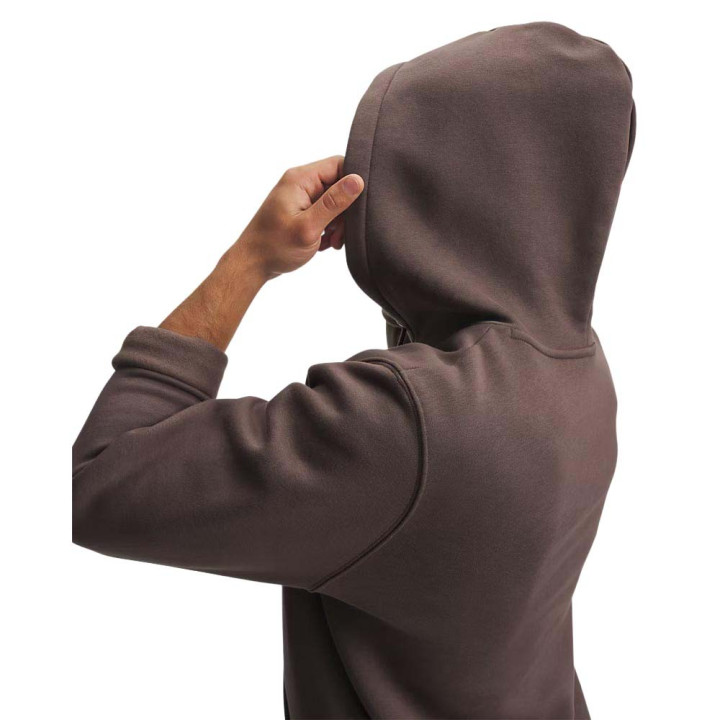 Under Armour Felpa Icon Fleece Moro Uomo