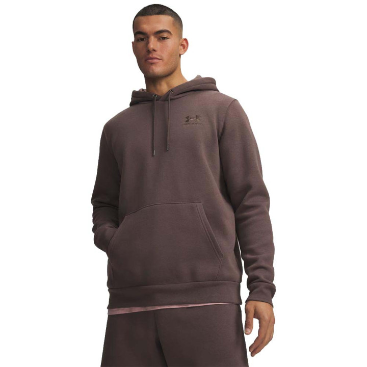 Under Armour Felpa Icon Fleece Moro Uomo