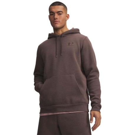 Under Armour Felpa Icon Fleece Moro Uomo