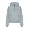 Under Armour Felpa Icon Mezza Ghl Grigio Donna