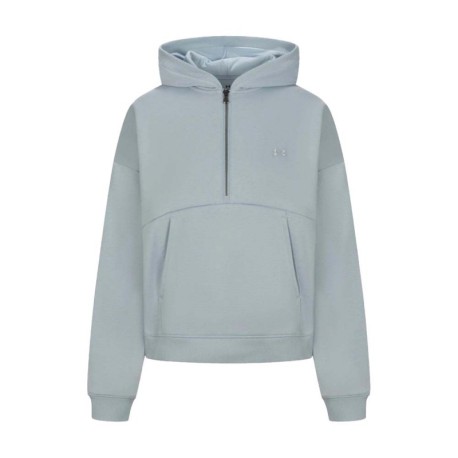 Under Armour Felpa Icon Mezza Ghl Grigio Donna