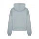 Under Armour Felpa Icon Mezza Ghl Grigio Donna