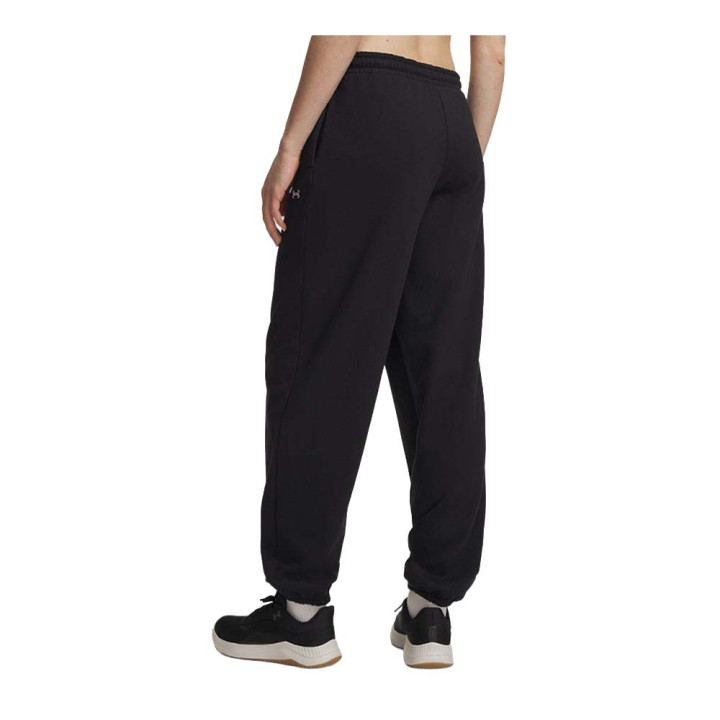 Under Armour Pantaloni Icon Flc Nero Donna