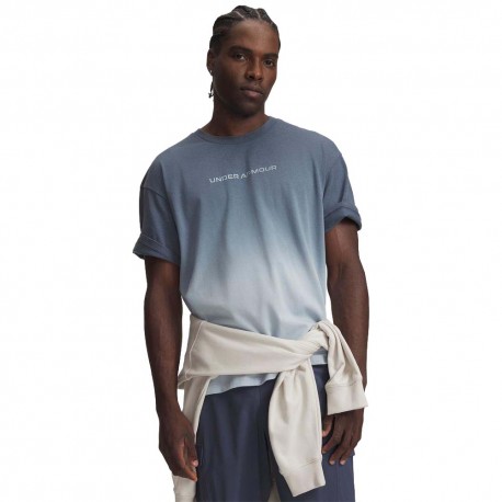 Under Armour T-Shirt Gradient Blu Uomo