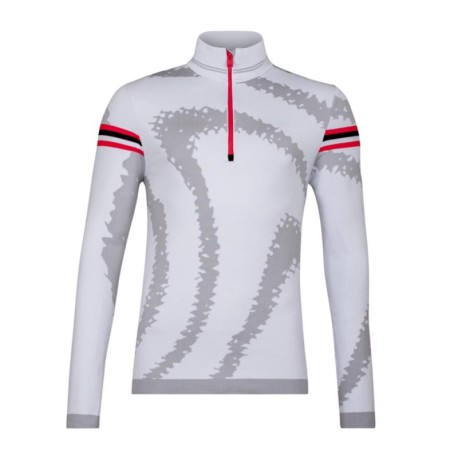 Newland Maglia Sci Collo Ax Bianco Pearl Grigio Uomo