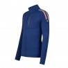 Newland Maglia Sci Full Zip Carter Blu Blue Uomo