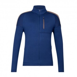 Newland Maglia Sci Full Zip Carter Blu Blue Uomo