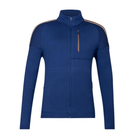 Newland Maglia Sci Full Zip Carter Blu Blue Uomo