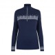 Newland Maglia Sci Collo Emmy Navy Bianco Donna