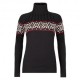 Newland Maglia Sci Turtleneck Henriette Nero Biscuit Donna