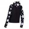 Newland Maglia Sci Pic Blanc Full Zip Nero Bianco Donna