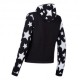 Newland Maglia Sci Pic Blanc Full Zip Nero Bianco Donna