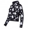 Newland Maglia Sci Pic Blanc Full Zip Nero Bianco Donna