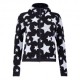 Newland Maglia Sci Pic Blanc Full Zip Nero Bianco Donna