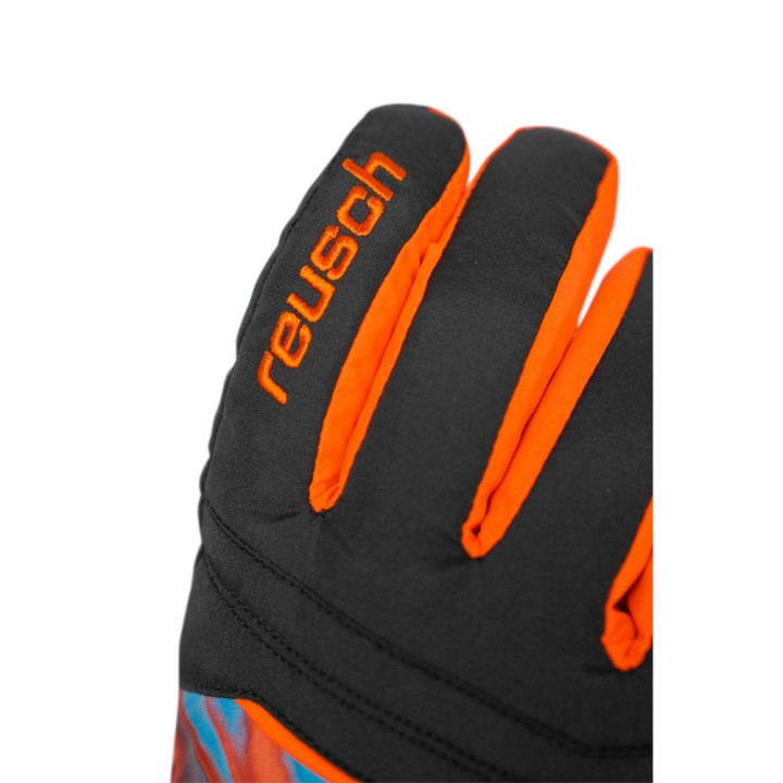Reusch Guanti Sci Alan Arancio Nero Bambino