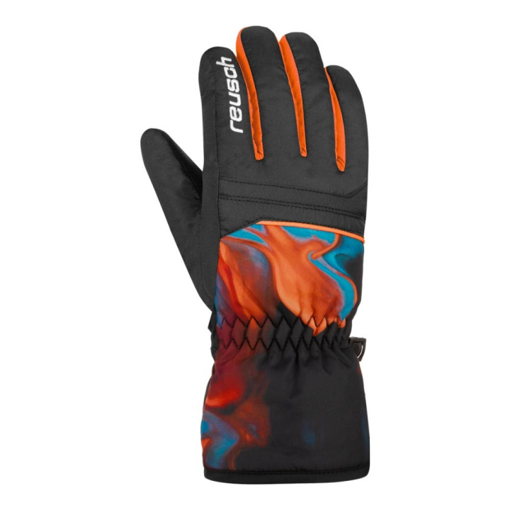 Reusch Guanti Sci Alan Arancio Nero Bambino
