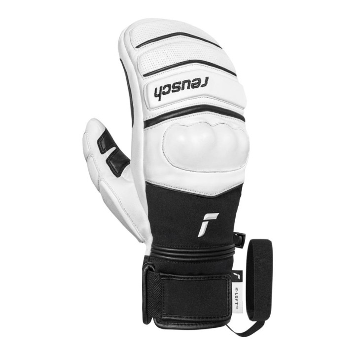 Reusch Guanti Sci World Champ Mitten Bianco Uomo