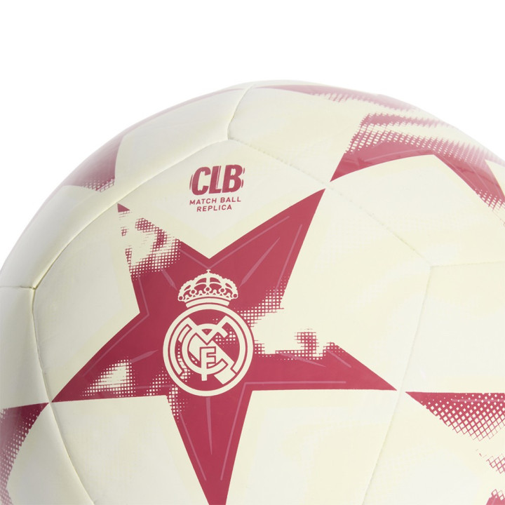 ADIDAS Pallone Da Calcio Ucl Real Madrid 26 27 Bianco Rosa