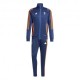 ADIDAS Tuta Calcio Juve Training Blu Arancio Uomo