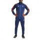 ADIDAS Tuta Calcio Juve Training Blu Arancio Uomo