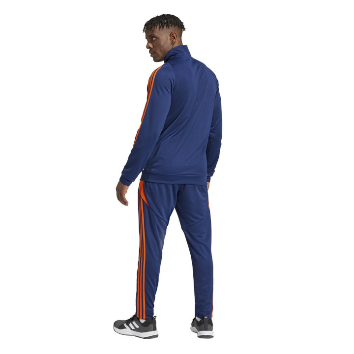ADIDAS Tuta Calcio Juve Training Blu Arancio Uomo