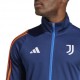 ADIDAS Tuta Calcio Juve Training Blu Arancio Uomo