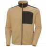 Helly Hansen Felpa in Pile Daybreaker Block Beige Uomo