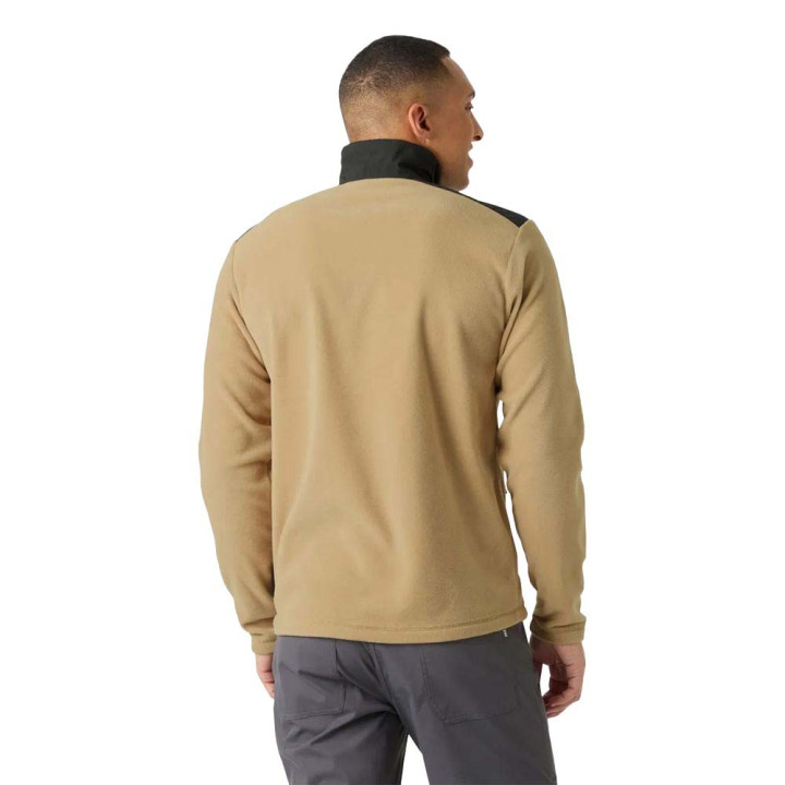 Helly Hansen Felpa in Pile Daybreaker Block Beige Uomo
