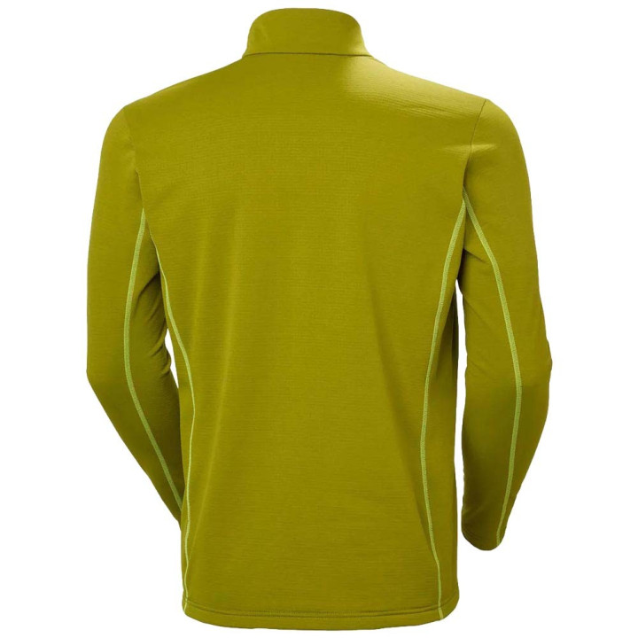 Helly Hansen Felpa In Pile Versalite 1 2 Zip Verde Uomo
