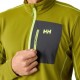 Helly Hansen Felpa In Pile Versalite 1 2 Zip Verde Uomo