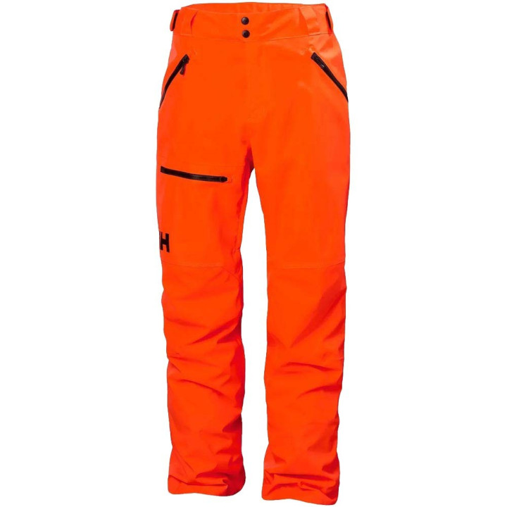 Helly Hansen Pantaloni Sci Sogn Cargo Arancione Uomo