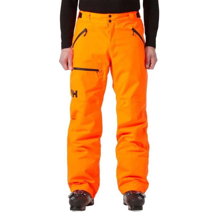 Helly Hansen Pantaloni Sci Sogn Cargo Arancione Uomo
