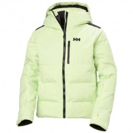 Helly Hansen Giacca Sci Puffy Race Verde Donna