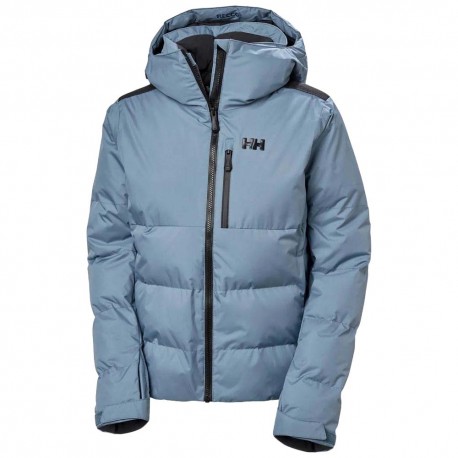 Helly Hansen Giacca Sci Puffy Race Azzurro Donna
