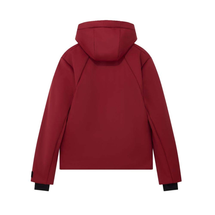 Ea7 Giacca Sci Ski Pure Soft Shell Bordeaux Uomo