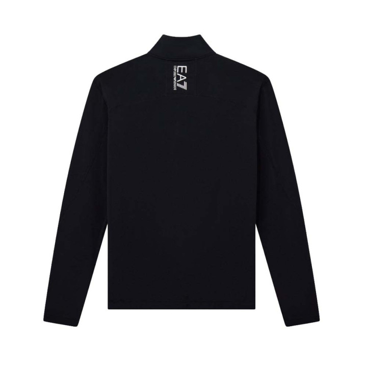 Ea7 Powerstretch Half Zip Nero Uomo