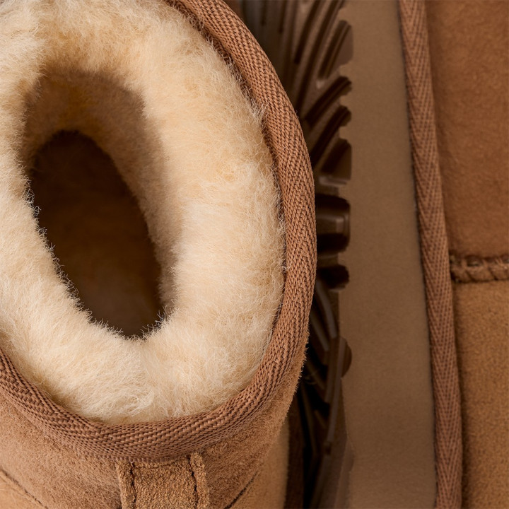 Ugg Classic Mini Ii Chestnut - Stivaletti Bambina